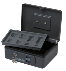 Geldkist met muntsorteervak