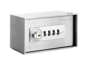 RVS 316 sleutelkast met cijferslot en back up sleutel